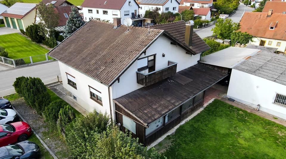 Luftaufnahme — Einfamilienhaus, 137 m² in Aiterhofen