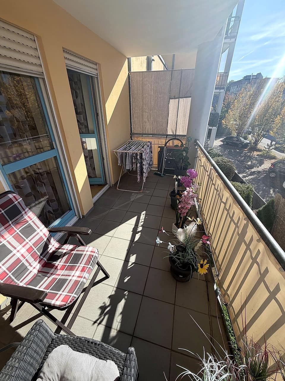 06_Grosser_Balkon — Etagenwohnung, 44 m² in Straubing
