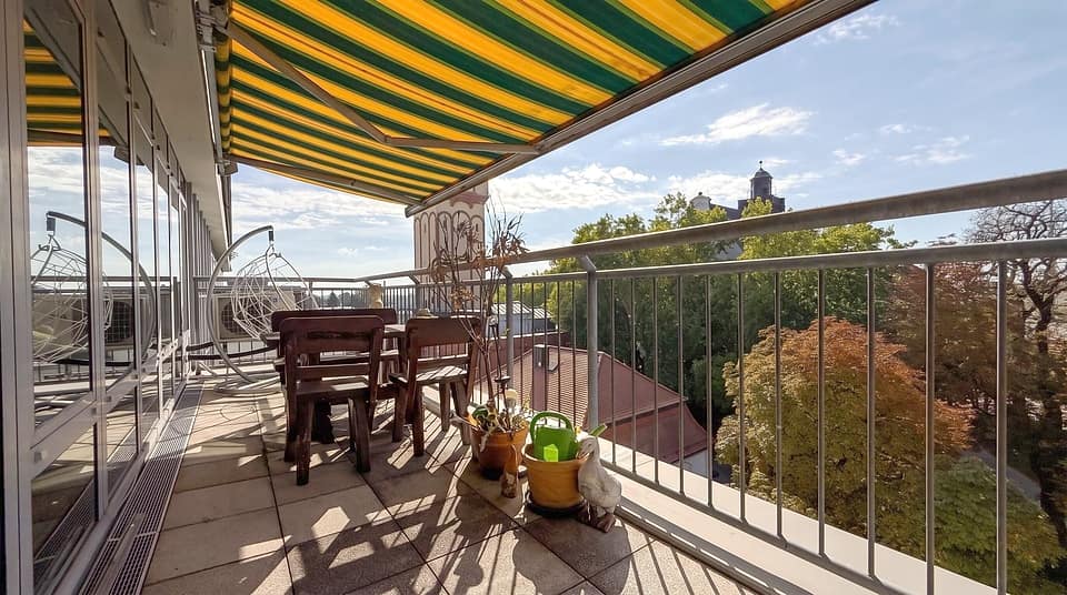 Titel — Penthousewohnung, 82 m² in Straubing