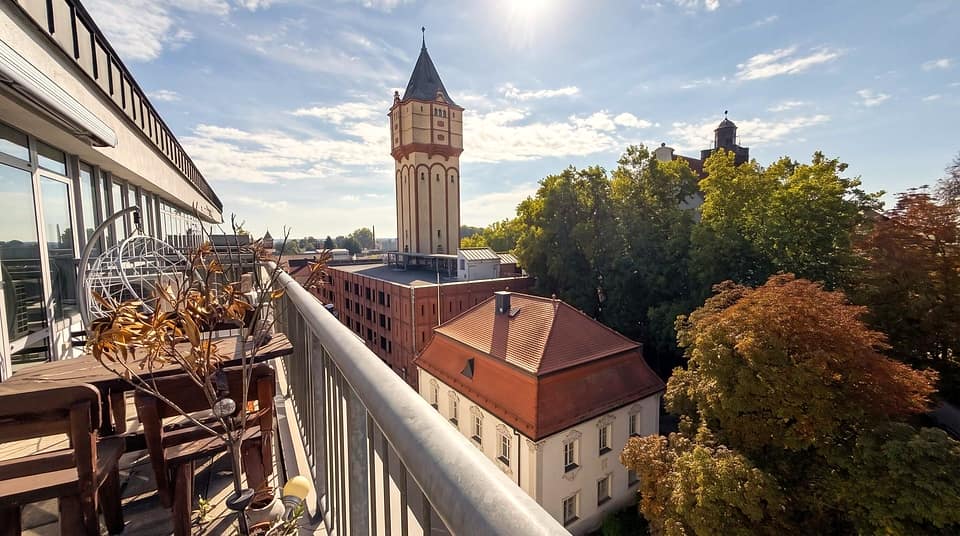 Ausblick 5 OG — Penthousewohnung, 82 m² in Straubing